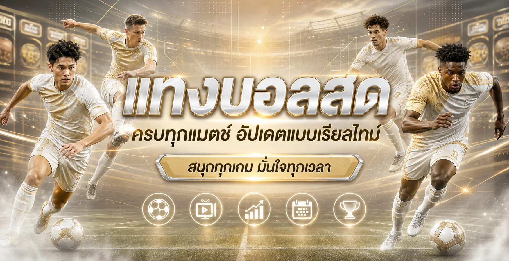 แบนเนอร์กีฬาและทางเข้า EZGAME ล่าสุด